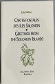 Cartes postales des Îles Salomon/Greetings from the Solomon Islands